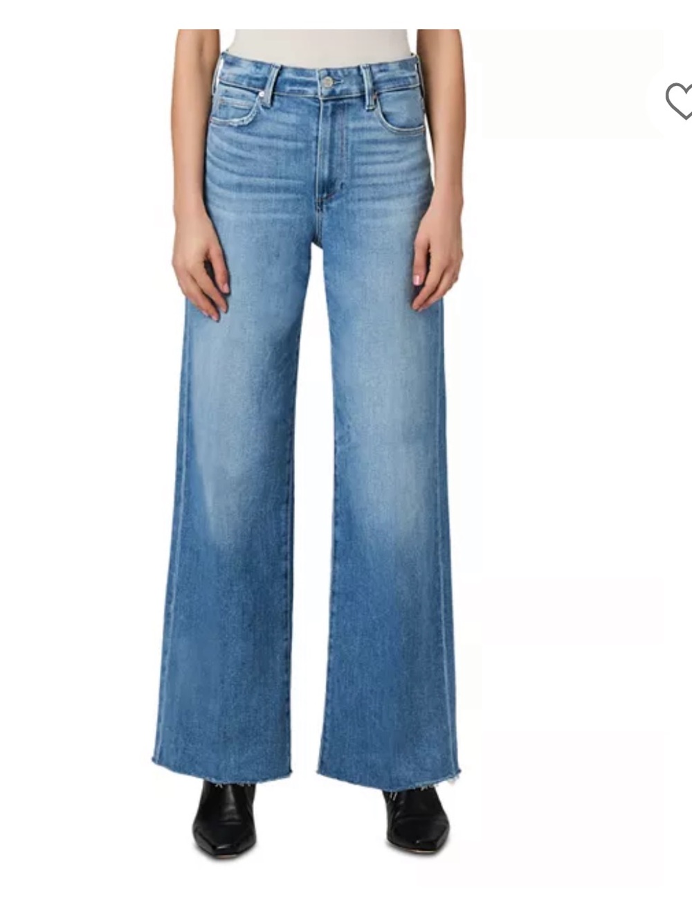 PAIGE Anessa High-Rise Wide Leg Jeans